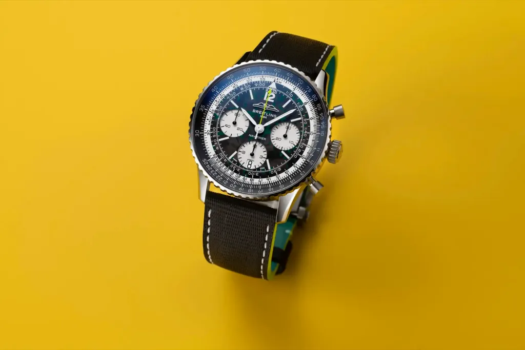 Breitling Navitimer B01 Chronograph 43 Aston Martin Aramco F1 Team Limited Edition Revealed