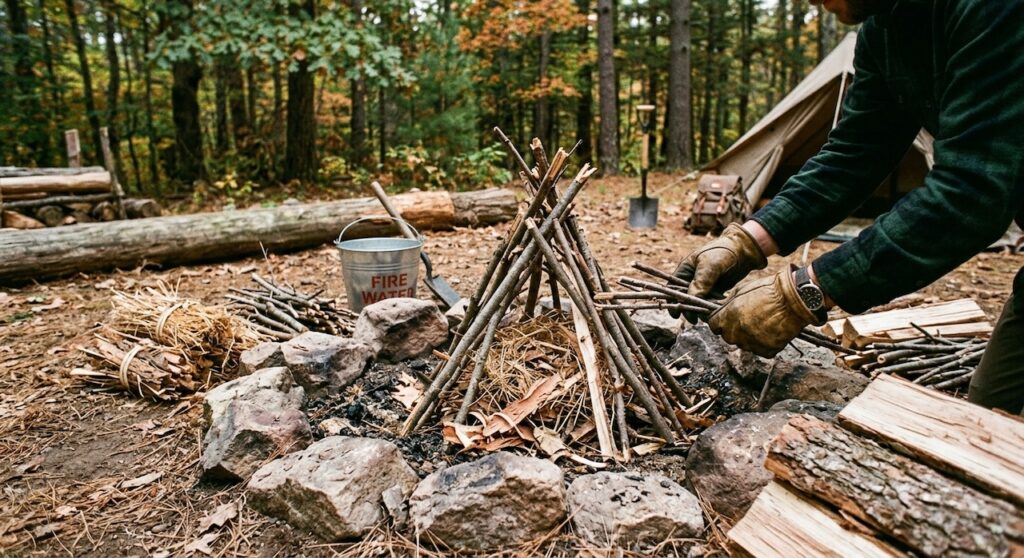 Fire is one of our most primal needs. Learn how to master the flame with this guide to starting the perfect fire. 