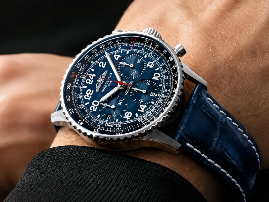Limited to just 450 pieces, Breitling's newest Navitimer is more than a commemorative timepiece; it’s a slice of the cosmos you can strap on.